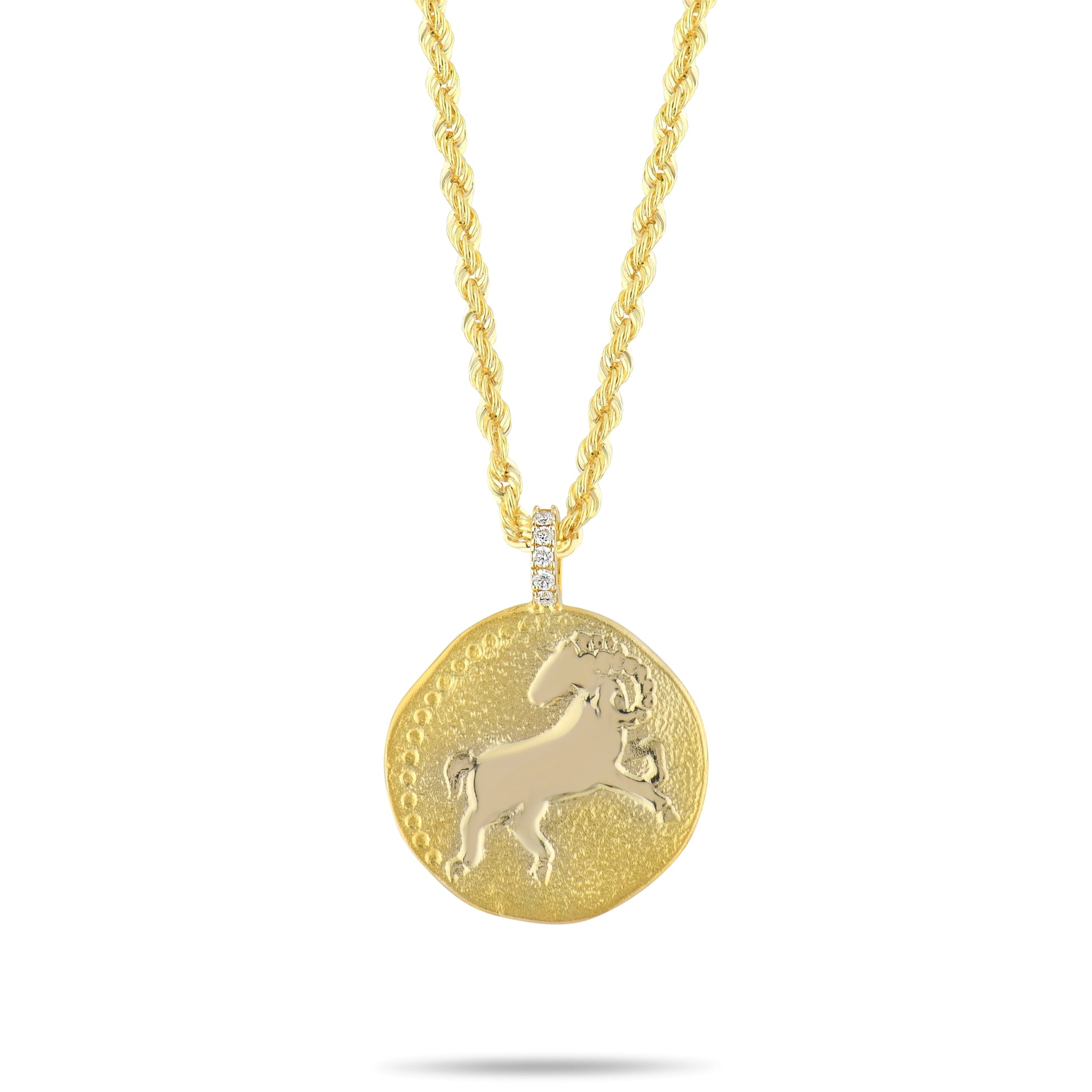 Koç Burcu Pırlanta Kolye - Arvi Jewellery