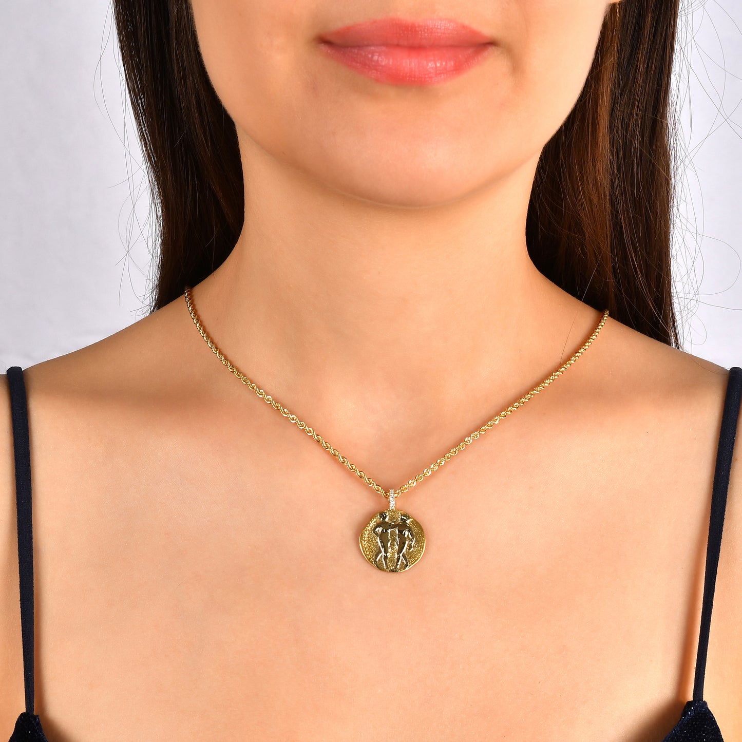 İkizler Burcu Pırlanta Kolye - Arvi Jewellery