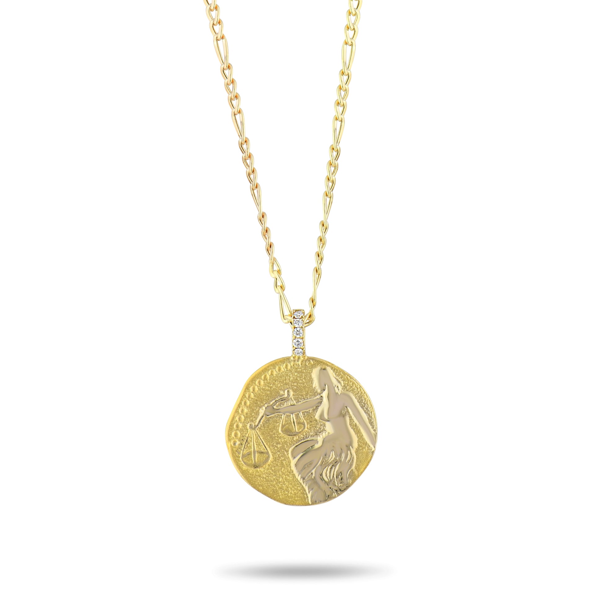 Terazi Burcu Pırlanta Kolye - Arvi Jewellery