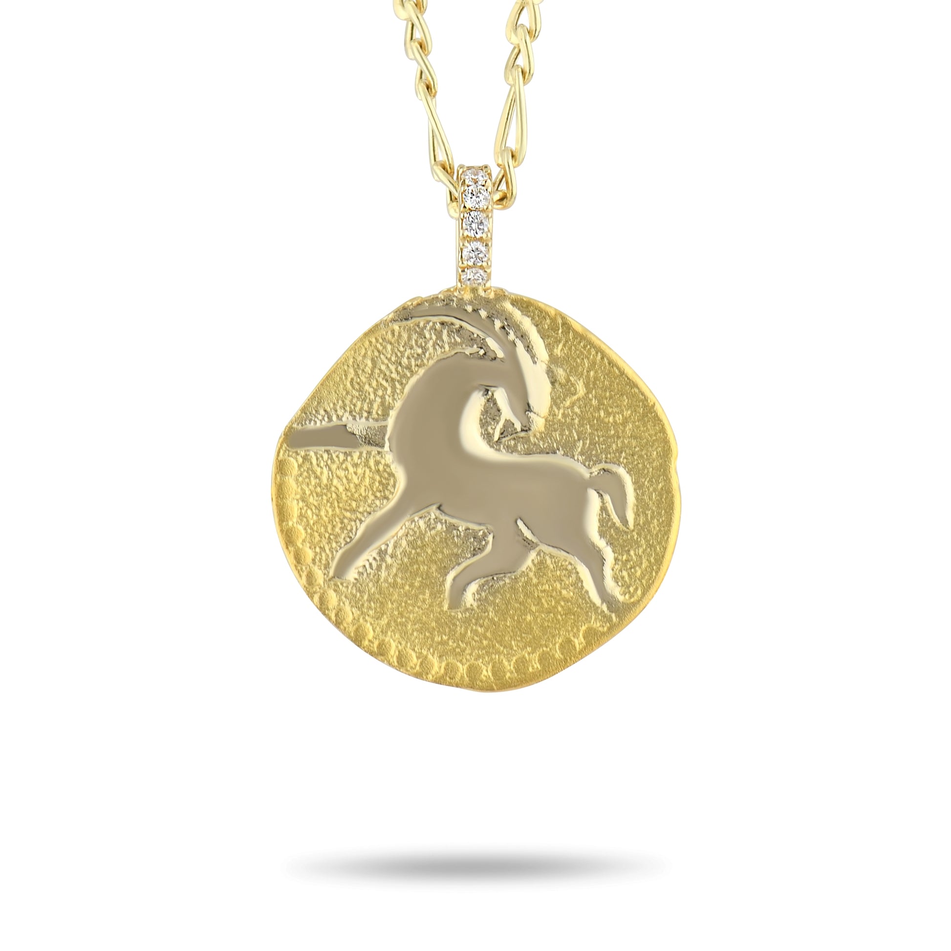 Oğlak Burcu Pırlanta Kolye - Arvi Jewellery