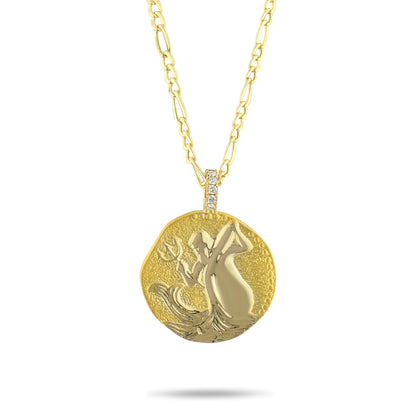 Kova Burcu Pırlanta Kolye - Arvi Jewellery