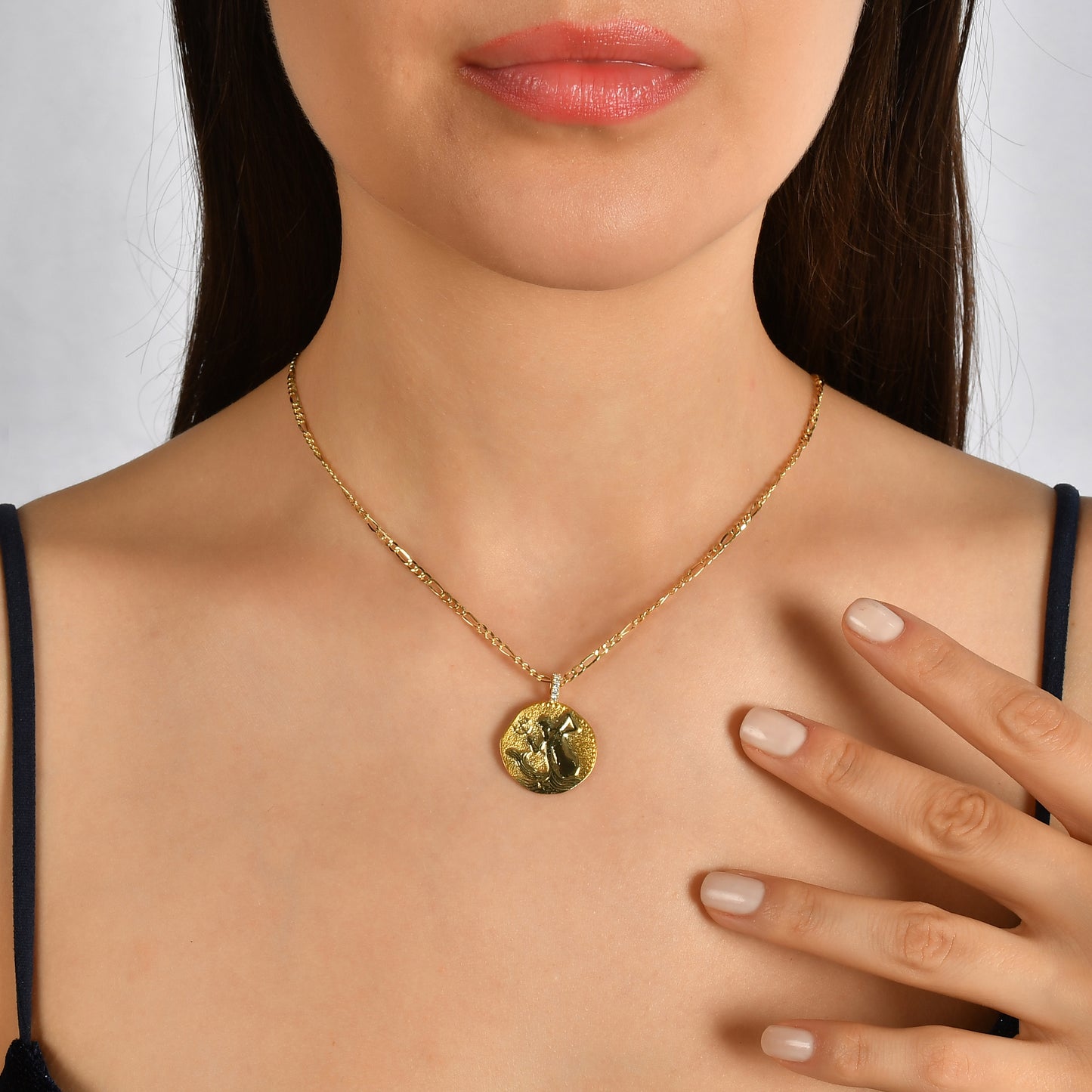 Kova Burcu Pırlanta Kolye - Arvi Jewellery