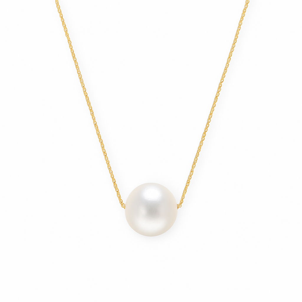 İnci Altın Kolye 2 - Arvi Jewellery