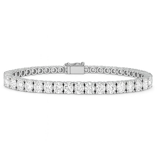 7,00 Karat Su Yolu Pırlanta Bilezik - Arvi Jewellery