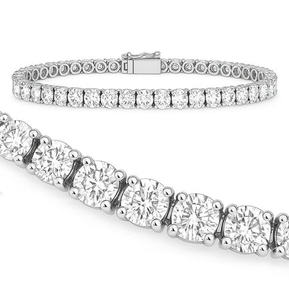 7,00 Karat Su Yolu Pırlanta Bilezik - Arvi Jewellery