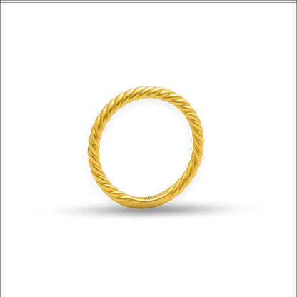 Burgu Altın Yüzük 2 - Arvi Jewellery