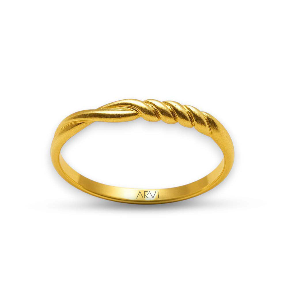 Burgu Altın Yüzük 3 - Arvi Jewellery