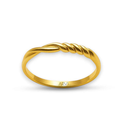 Burgu Altın Yüzük 3 - Arvi Jewellery