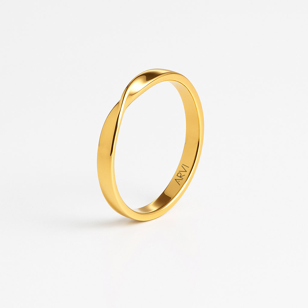 Burgu Altın Yüzük 4 - Arvi Jewellery