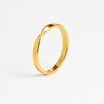 Burgu Altın Yüzük 4 - Arvi Jewellery