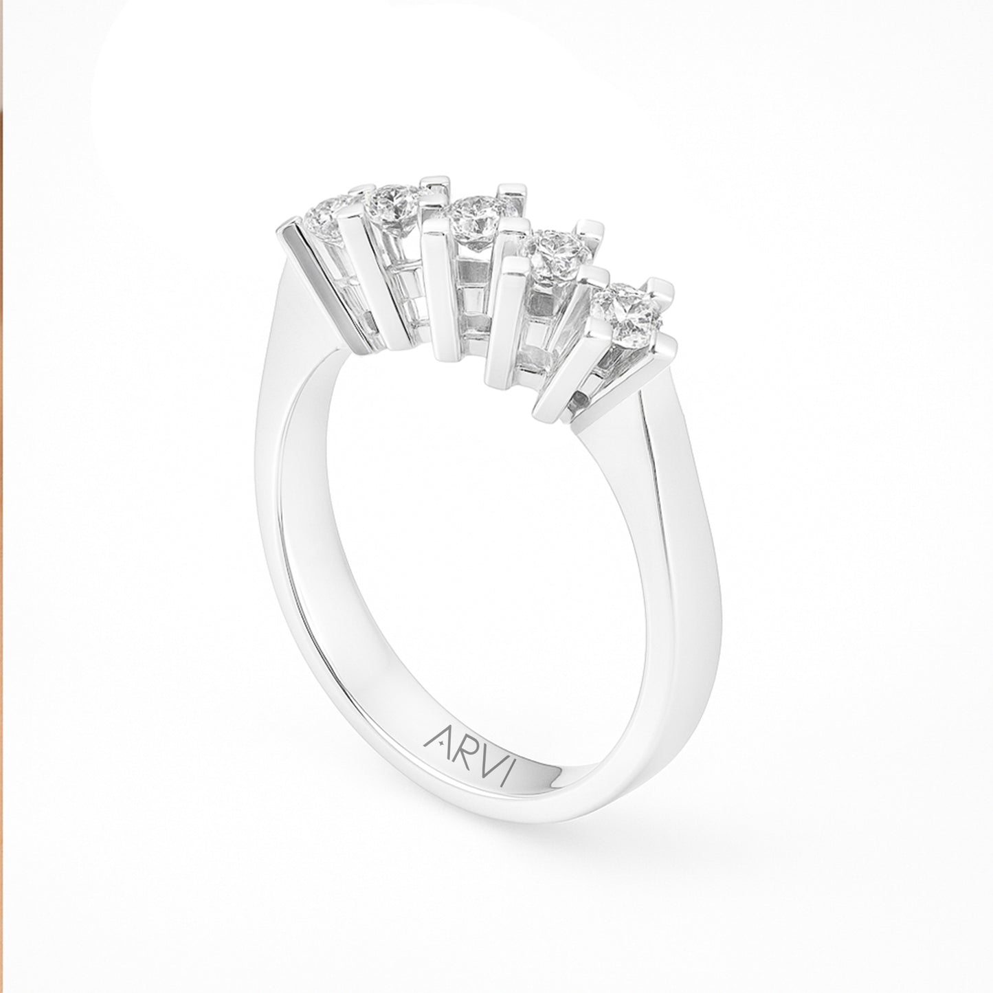 0,40 Karat Pırlanta Beştaş Yüzük - Arvi Jewellery