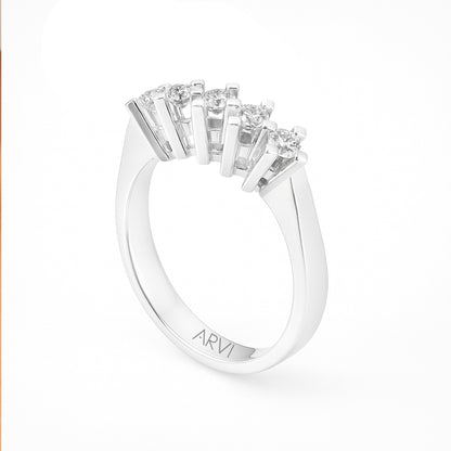 0,40 Karat Pırlanta Beştaş Yüzük - Arvi Jewellery