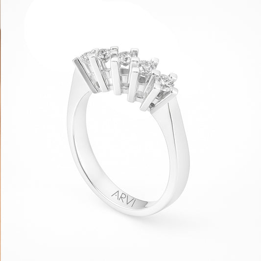 0,40 Karat Pırlanta Beştaş Yüzük - Arvi Jewellery