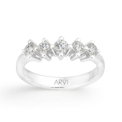 0,40 Karat Pırlanta Beştaş Yüzük - Arvi Jewellery