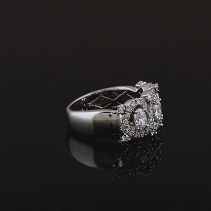 1,20 Karat Oval Pırlanta Yüzük