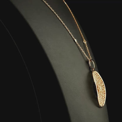 0,94 Karat Pırlanta Tasarım Kolye