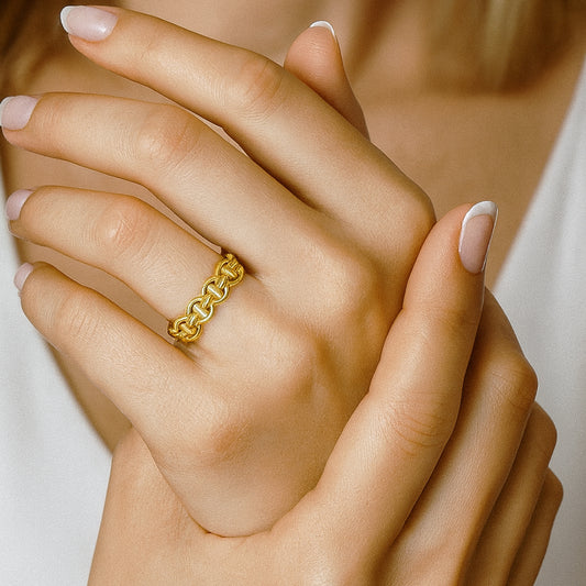 Fenike Altın Yüzük - Arvi Jewellery